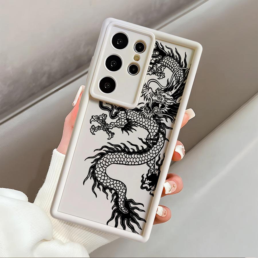 

Cool C-Chineses Dragon Phone Cover Case for Samsung Galaxy S26 Ultra S20FE S24 Plus S23 FE S22 S21 S24Ultra S25 S25 Edge Galaxy S22+ 5G