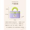 Large Capacity Waterproof Nylon Handheld Travel Makeup Cosmetic Storage Bag