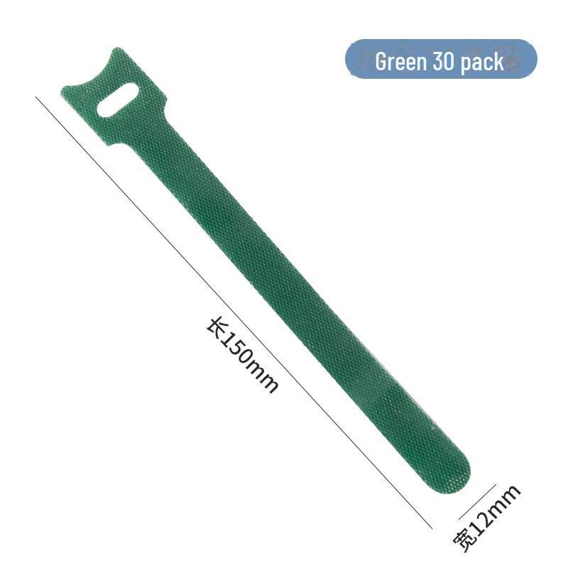 Self-Locking Nylon Cable Ties with Self-Adhesive Velcro for Wire Management