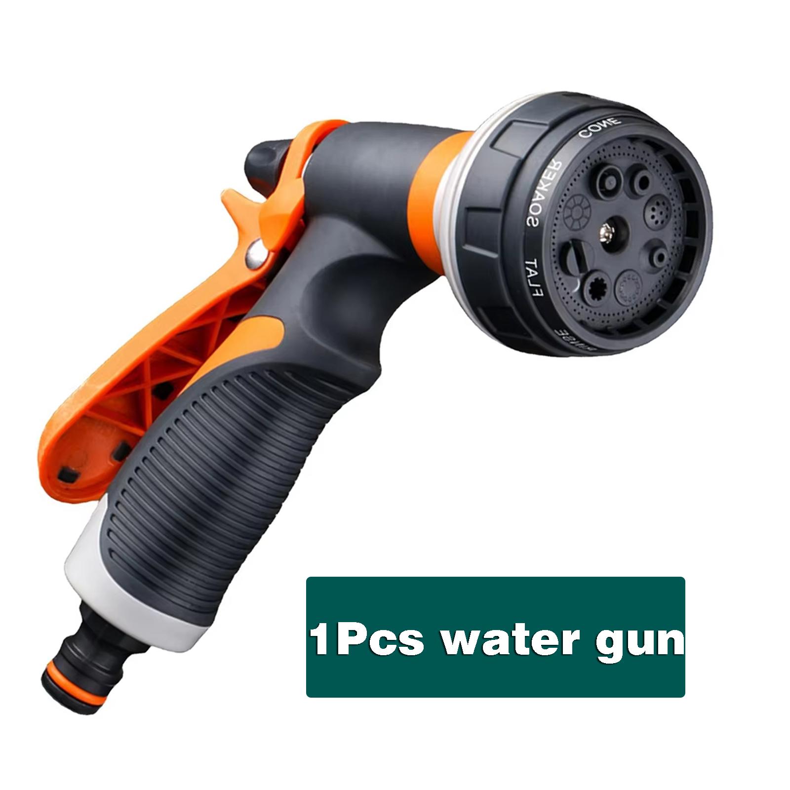 4Pcs Kit Home Irrigation Spray High-Pressure Garden Spray Gun Set Garden Watering Ground Car Wash Sprinkler