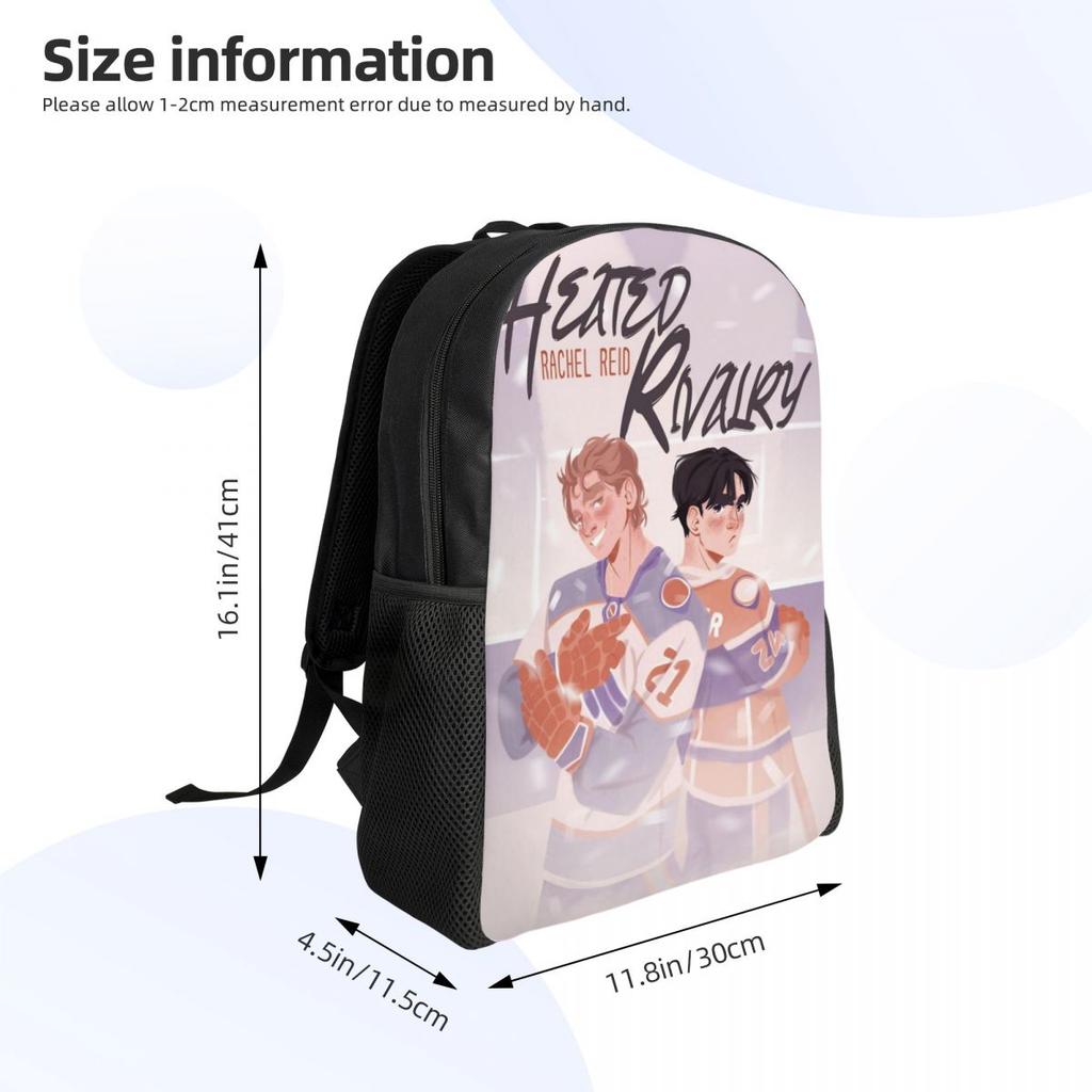 Heated Rivalry Humorous Little Kids Backpack for Girls Boys Toddler Cute Kindergarten Backpacks School Bags