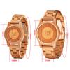 Fashion Men's Wooden Watch Multi-functional Quartz Movement Elegant Blend of Nature and Technology for Women Watch