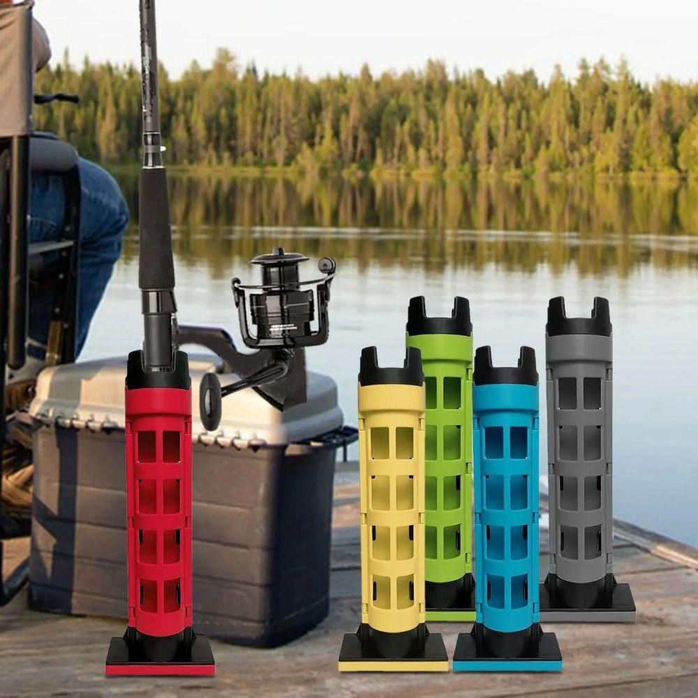 Plastic Fishing Box Rod Stand Durable Rod Holder Rod Display Bracket  Outdoor Accessories
