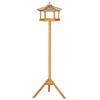 Wooden Bird Table for the Garden Feeding Station, 153Hcm