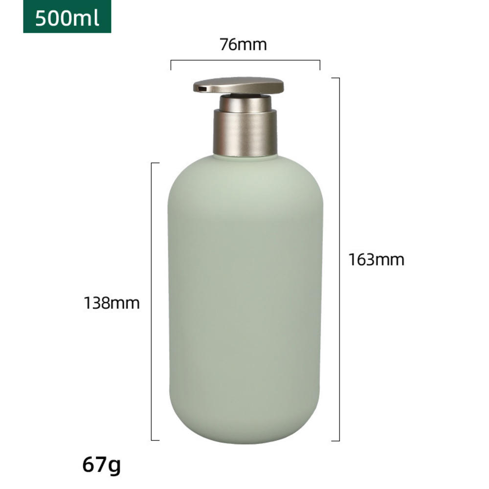 200-500ml Plastic Soap Dispenser Bottle Shampoo Shower Gel Foaming Soap Refillable Bottles Lotion Bottle Bathroom Accessories