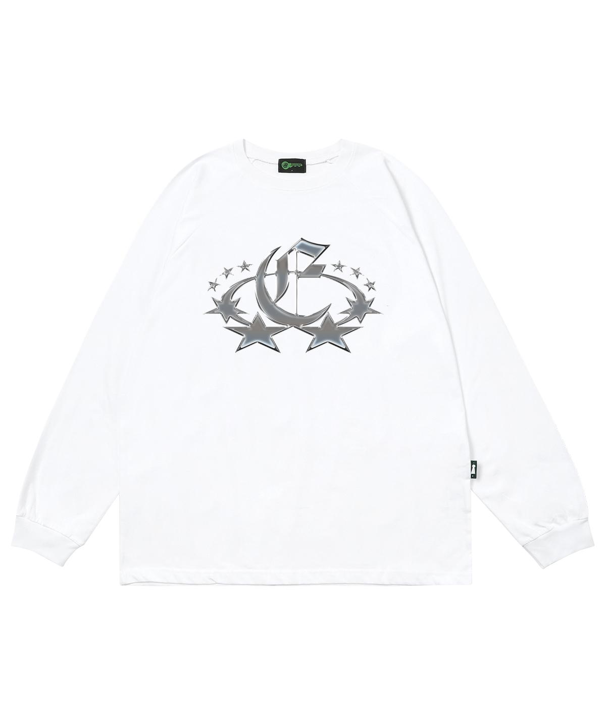 Escape From Metal Team Number 06 Print Long Sleeve White L