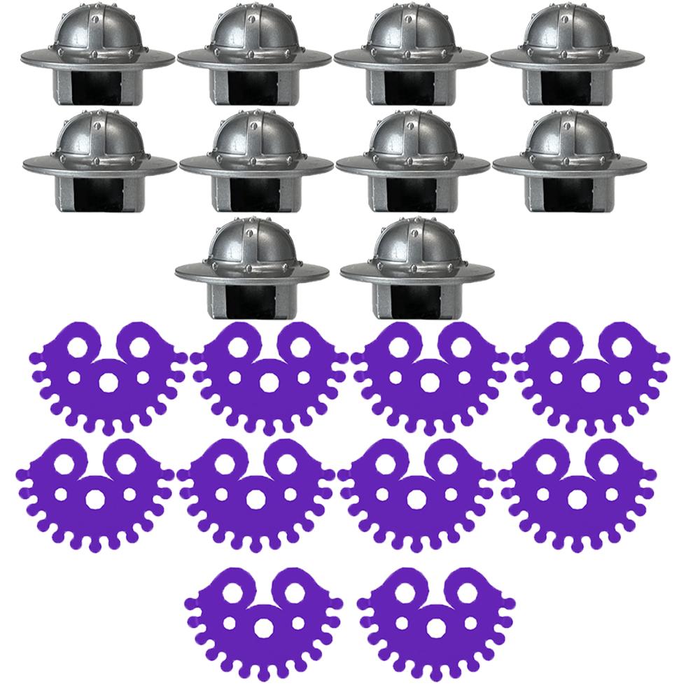 MOC Accesorii Personaj Blocuri de Construcție Soldat Medieval Glugă Purtând Palton Pelerină Robă de Luptă Mini Cărămidă Jucărie Băiat Cadou K034 DIY