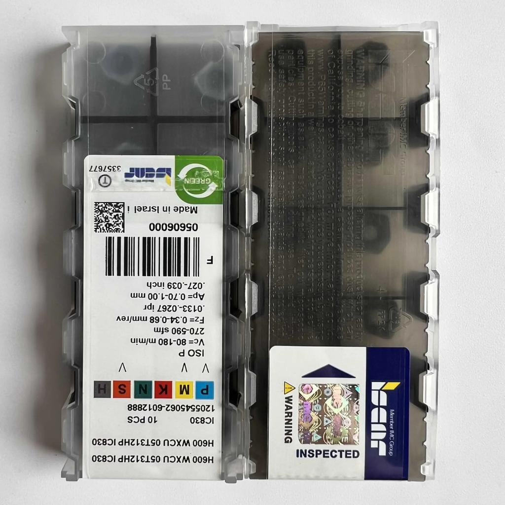 ISCAR / H600WXCU05T312THP IC830   Industrial indexable carbide inserts 10 Pcs