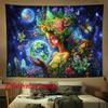 Goddess Of Nature And The Earth Digital Printing Polyester Wall Tapestry Suitable For Use In Living Rooms Bedrooms Offices Party