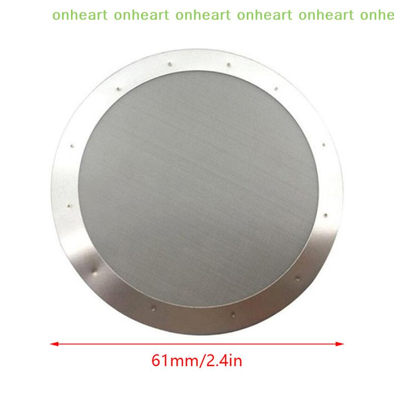 2PCS Aeropress Coffee Maker Filter Stainless Steel Disc Metal Ultra Filter For Aeropress Coffee Maker Kitchen Coffee Accessories