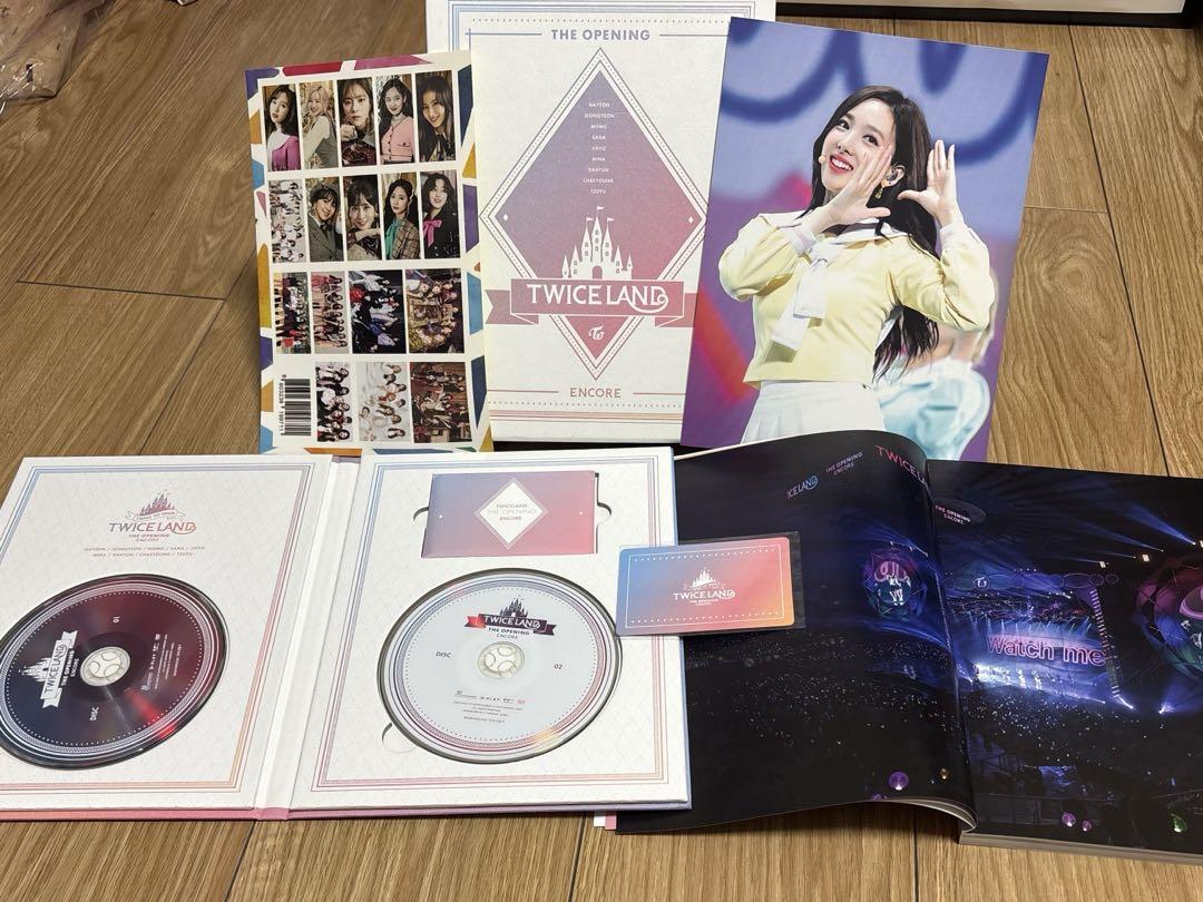 

[USED] Twice concert CD & DVD set Korea