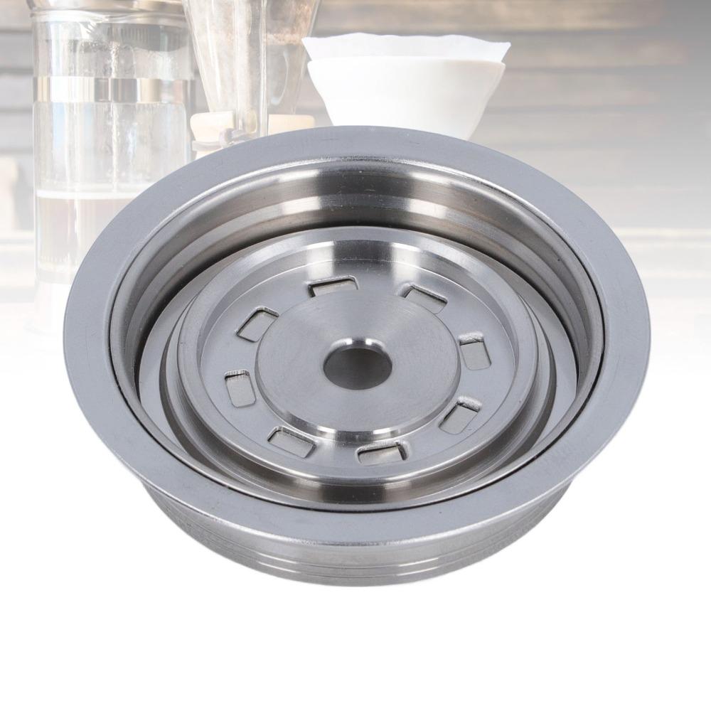 With Spoon Reusable Coffee Capsule Reusable Stainless Steel Adapter Coffee Pod Adapter Office Use