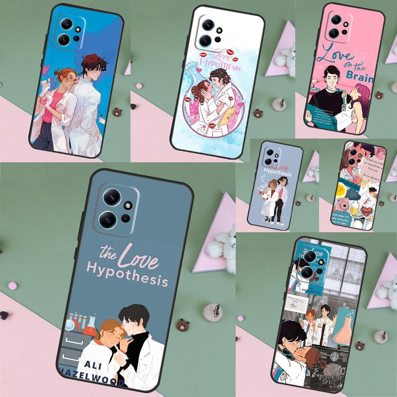 The Love Hypothesis Book Case For Xiaomi Redmi Note 14 Pro 13 12 11 10 15 Pro Plus Redmi 13 C 15 10C 12C 14C 15C Cover
