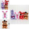 Delightful Five Nights At Freddy's Soft Plush Toy Bear Fox Bonnie Golden For Children