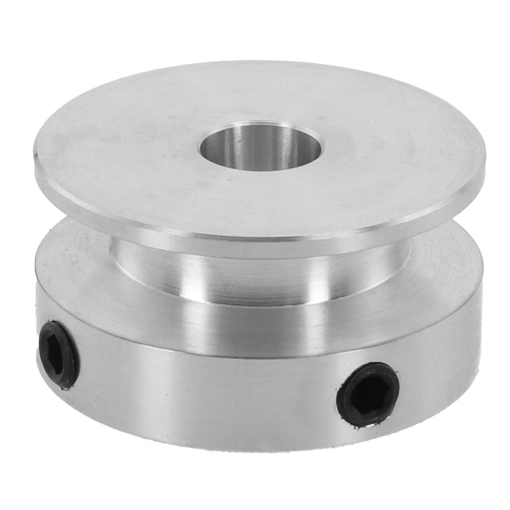 Fixing Grub Screws 6mm Width Belts Pulleys Aluminum Pulleys V-Groove Pulleys
