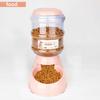 Automatic Pet Feeder 3.8L Large Capacity Pet Feeder and Water Dispenser Plastic Water Bottle Pet Supplies Bowl For Cats And Dogs