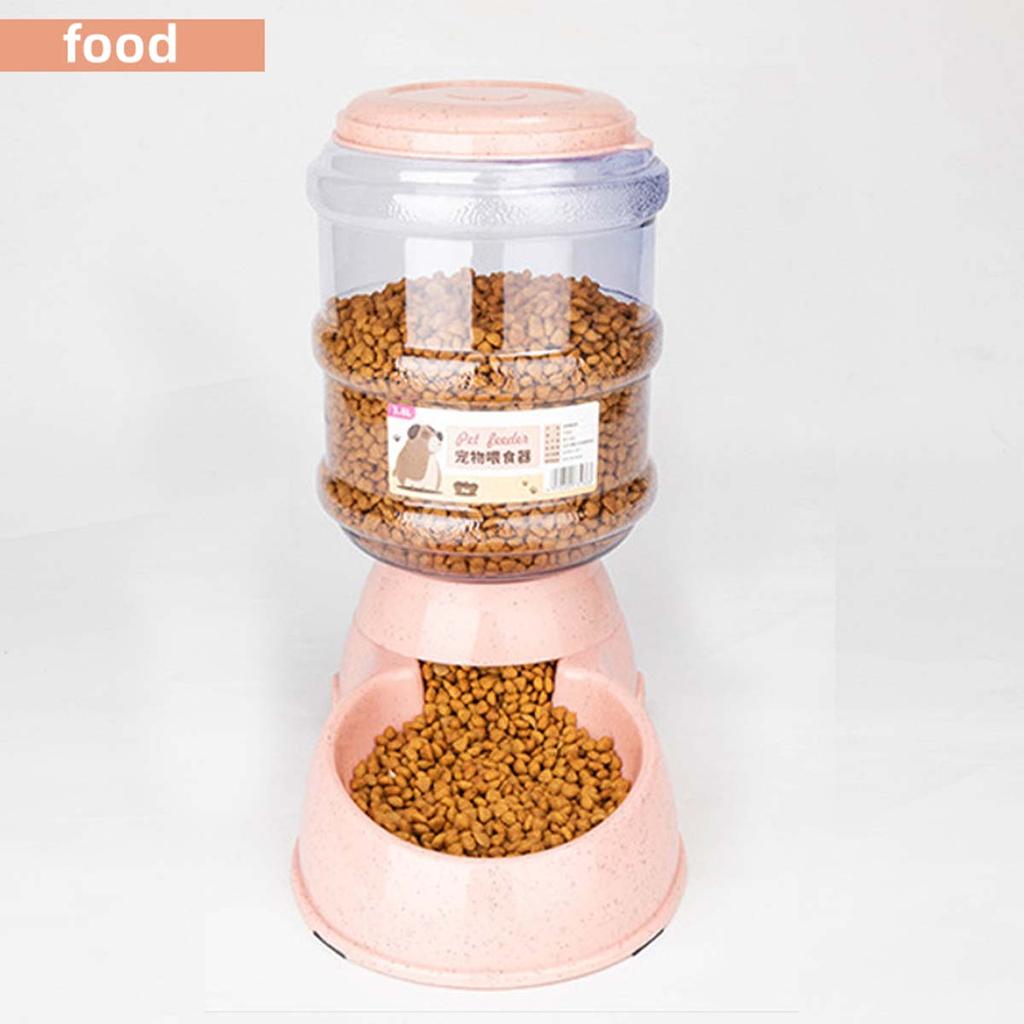 Automatic Pet Feeder 3.8L Large Capacity Pet Feeder and Water Dispenser Plastic Water Bottle Pet Supplies Bowl For Cats And Dogs