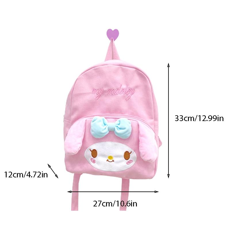 

Cute Cartoon Style Casual Fashion Backpack For School And Travel, With Breathable Design And Spacious 20l Capacity розовый