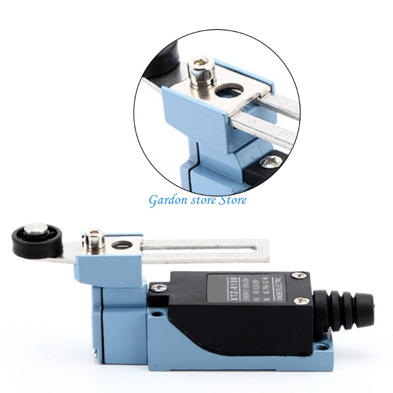 B0KB High Sensitive Industrial Limiting Travel Switches Enduring Rotating Plastic Roller Arm Limit Switches With Wheel Swing