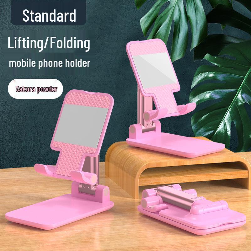 Q7 Universal Folding Mobile & Tablet Stand with Custom Logo for Desktop & TikTok Live