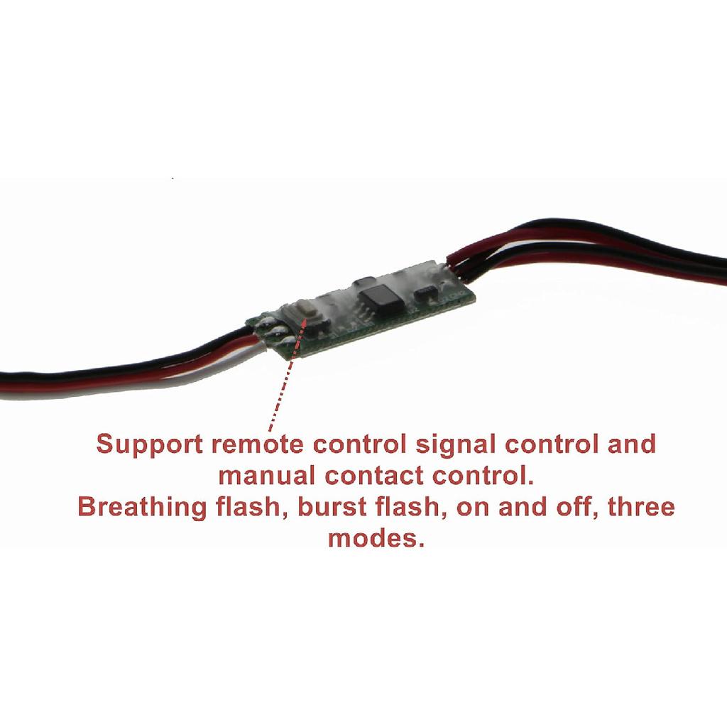 DKKY TRX4 Lights SCX10 Roof Light Bar 48 Lights for Traxxas TRX4 Axial SCX10 90027 SCX10 II 90046 90047 D90 CC01 1/10 RC Crawler (48 Lights)