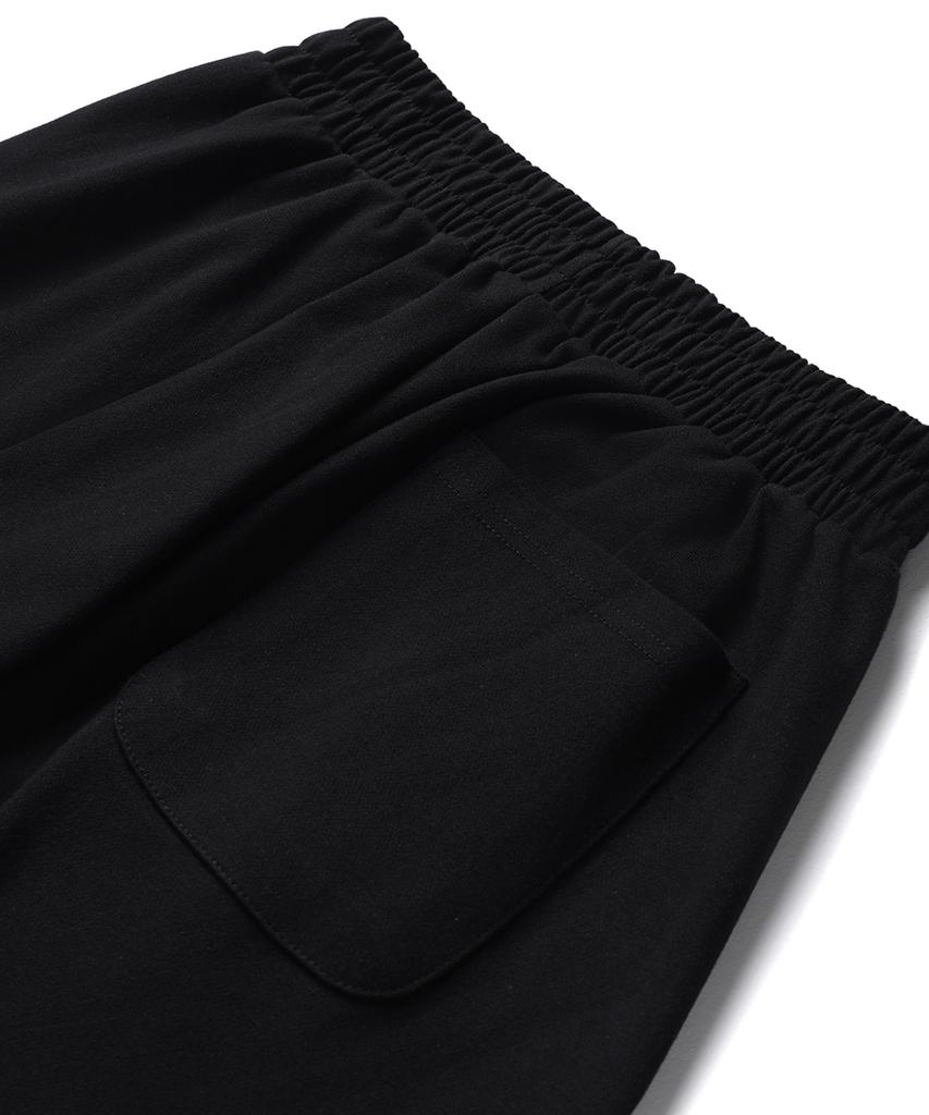 GAKKAI UNIONS One-Pleat Balloon Sweatpants Black