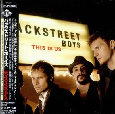 CD BACKSTREET BOYS This Is Us BVCP40100 Jive 2009 Japan Tanz Electronica Gebraucht