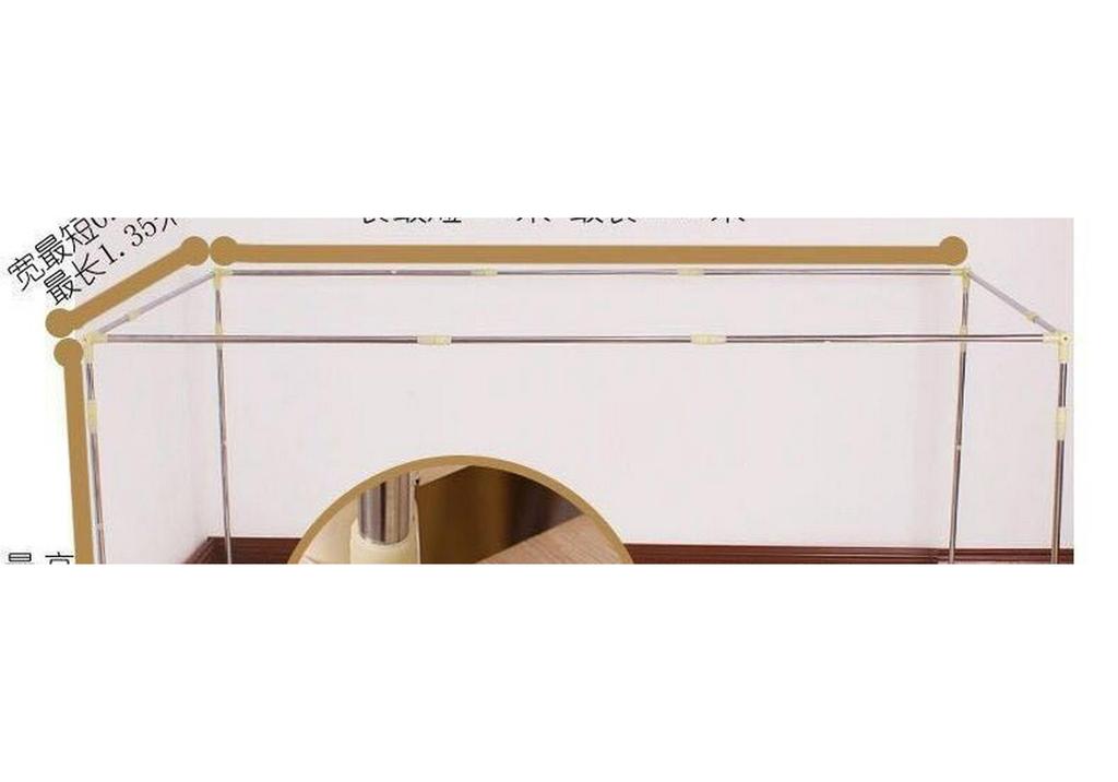 Child & Mother Integrated Bunk Bed with Double Layer Encrypted Mosquito Net and Thickened Support