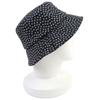 Pristine CHANEL hat Coco Beach Mini CC logo Black White Nylon Women S Used