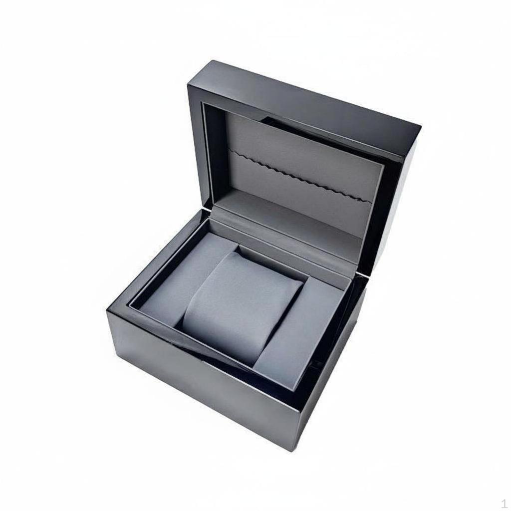 High Gloss Watch Gift Box Elegant Design Single Presentable Personal Accessory Storage for