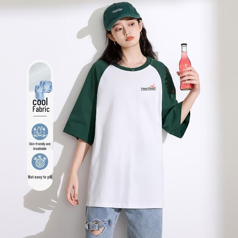 Baleno Women s Relaxed Fit Colorblock Print Cotton T-Shirt XL