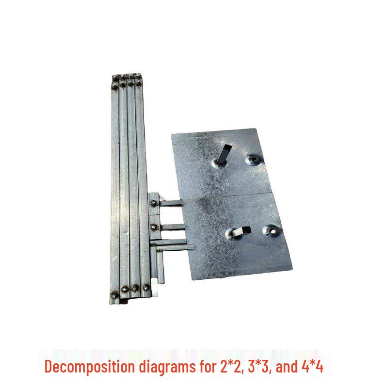 Retractable Iron Wedding Prop Stand for Sign-In Backgrounds