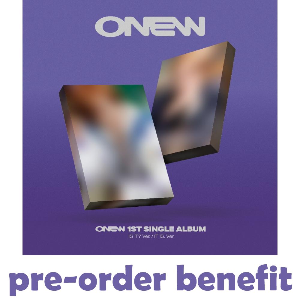 Pre-order ONEW 1st Single Album Chakgak Nemo ver. & SHOP POB