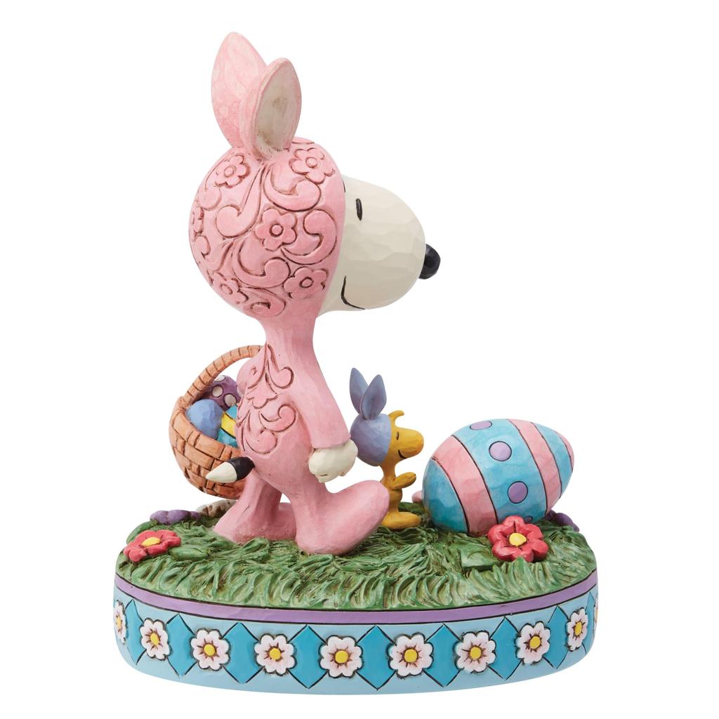 JIM SHORE Snoopy Woodstock Osterhase 6014343 &