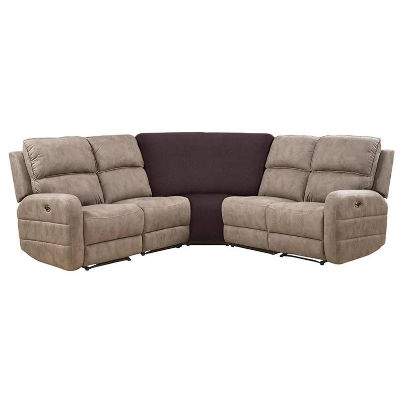 Corner Sofa Cover Stretch Corner Couch Cover Furniture Protector for Living Room L Shape Slipcover Couch Additional Seat