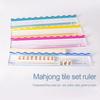 45Cm/17.5" Clear Acrylic Mahjong Racks With Magnet Professional Tile Organizer & Racks, Portable Mahjong Accessories