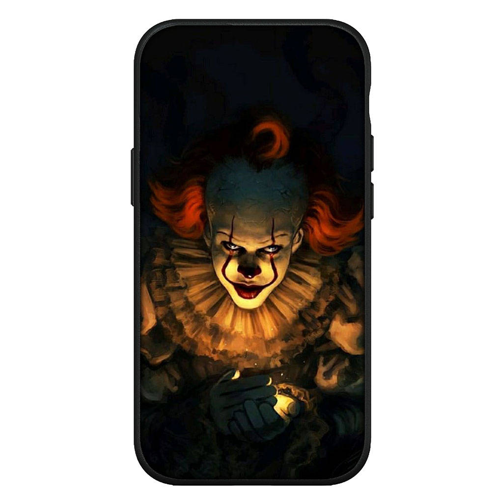 

for iPhone 16 15 X XR Samsung Galaxy S24 S23 Plus Xiaomi Redmi Note 13 12 11 Pro Max 9 10 14 9C 13C 14C A05 OPPO Huawei Cover Pennywise It Phone Case for Samsung Galaxy S23 Ultra оленевий