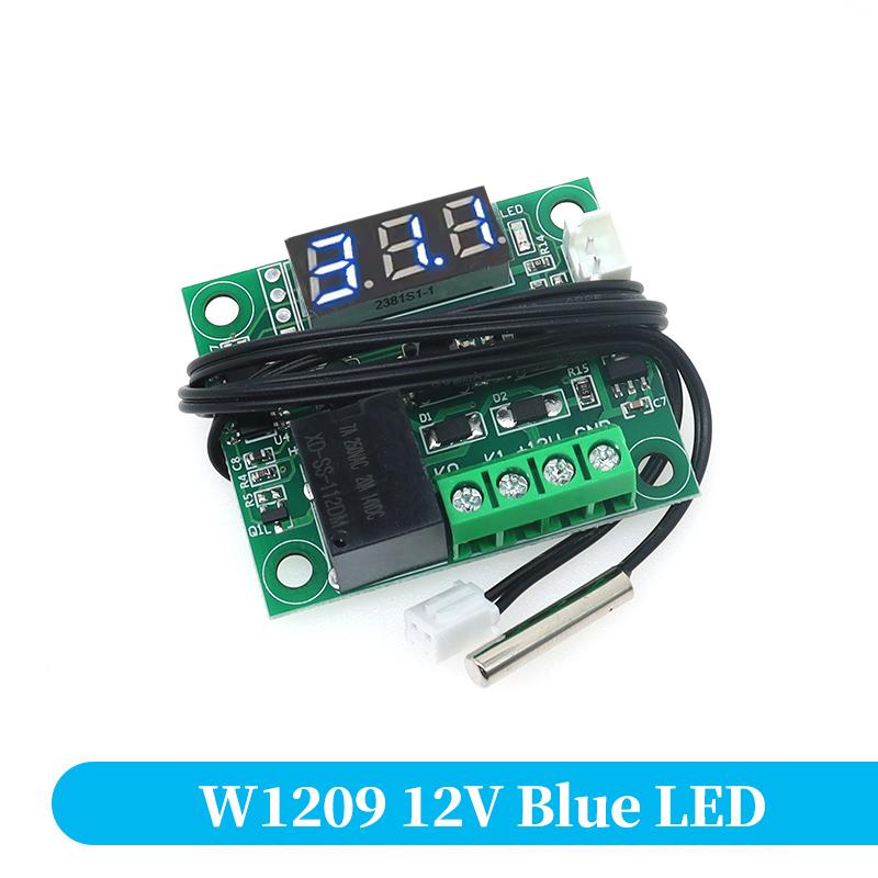 W1209 DC 5V 12V heat cool temp thermostat temperature control switch temperature controller thermometer thermo controller