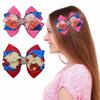 European and American Cute Rhinestone Bow Hair Clip for Girls