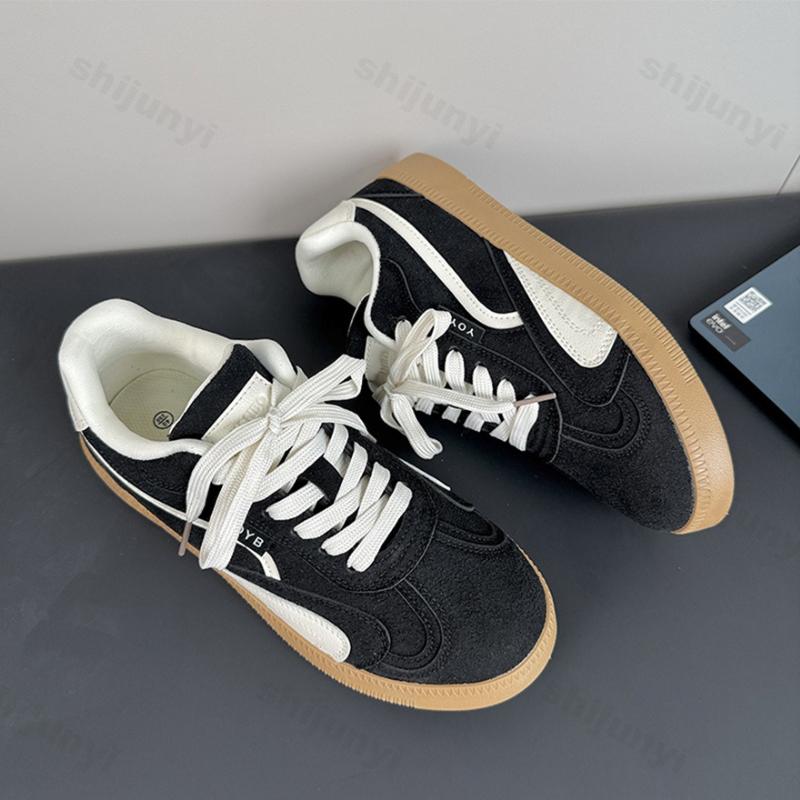 Lightweight Casual Board Shoes Men's Autumn New Vintage Comfortable Vulcanized Shoes Outdoor Non Slip Fashion Lace Up Sneakers
