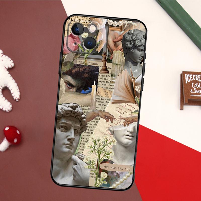 

Greek mythology digital Phone Case For iPhone 16 15 14 13 12 Mini 11 Pro Max X XR XS Plus Bumper Back Cover iPhone 13 mini