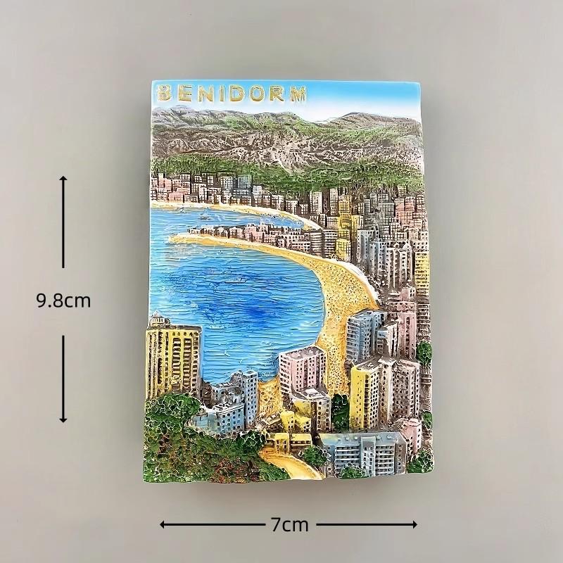 Spain Barcelona Sagrada Família Salamanca Fridge Magnets Tourist Souvenirs Wedding Christmas Gifts Photo Wall Magnetic Stickers