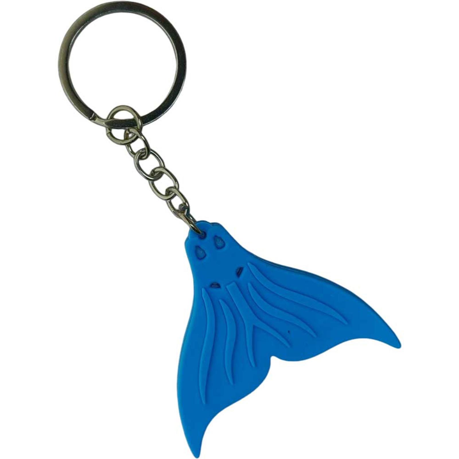 

Силиконовый брелок-подвеска в виде хвоста русалки, стильный брелок в стиле дайвинга, мягкий на ощупь, декоративный брелок для сумок и кошельков