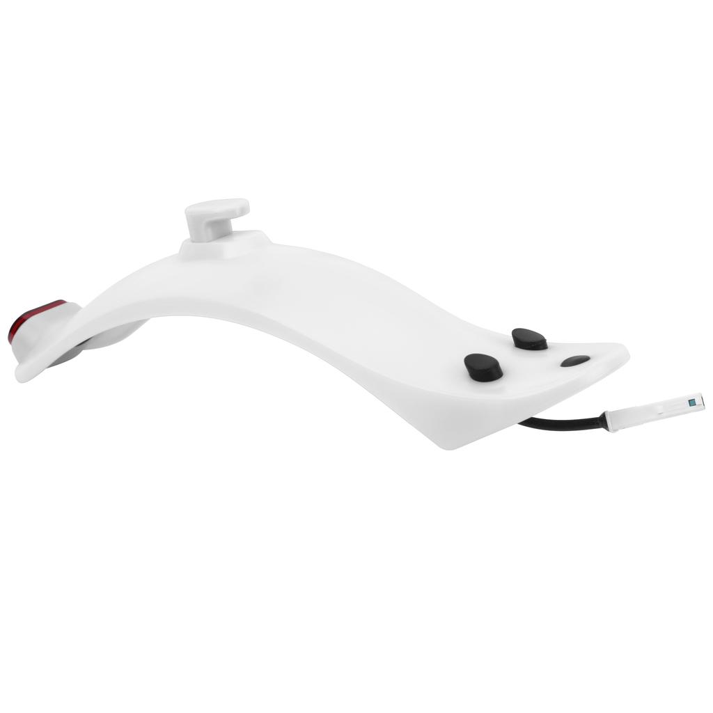 Roller Hinterrad Schutzblech Reifen Schmutzfänger Schraube Schraube Silikonstopfen Set für Xiaomi M365 Pro(Weiß )