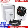 ZMFJH NMEA2000 52MM Oil Pressure Gauge M12 Plug 0-10Bar,0-145PSI Oil Press Meter PORT STBD Red LED for Marine Boat Yacht Vessel