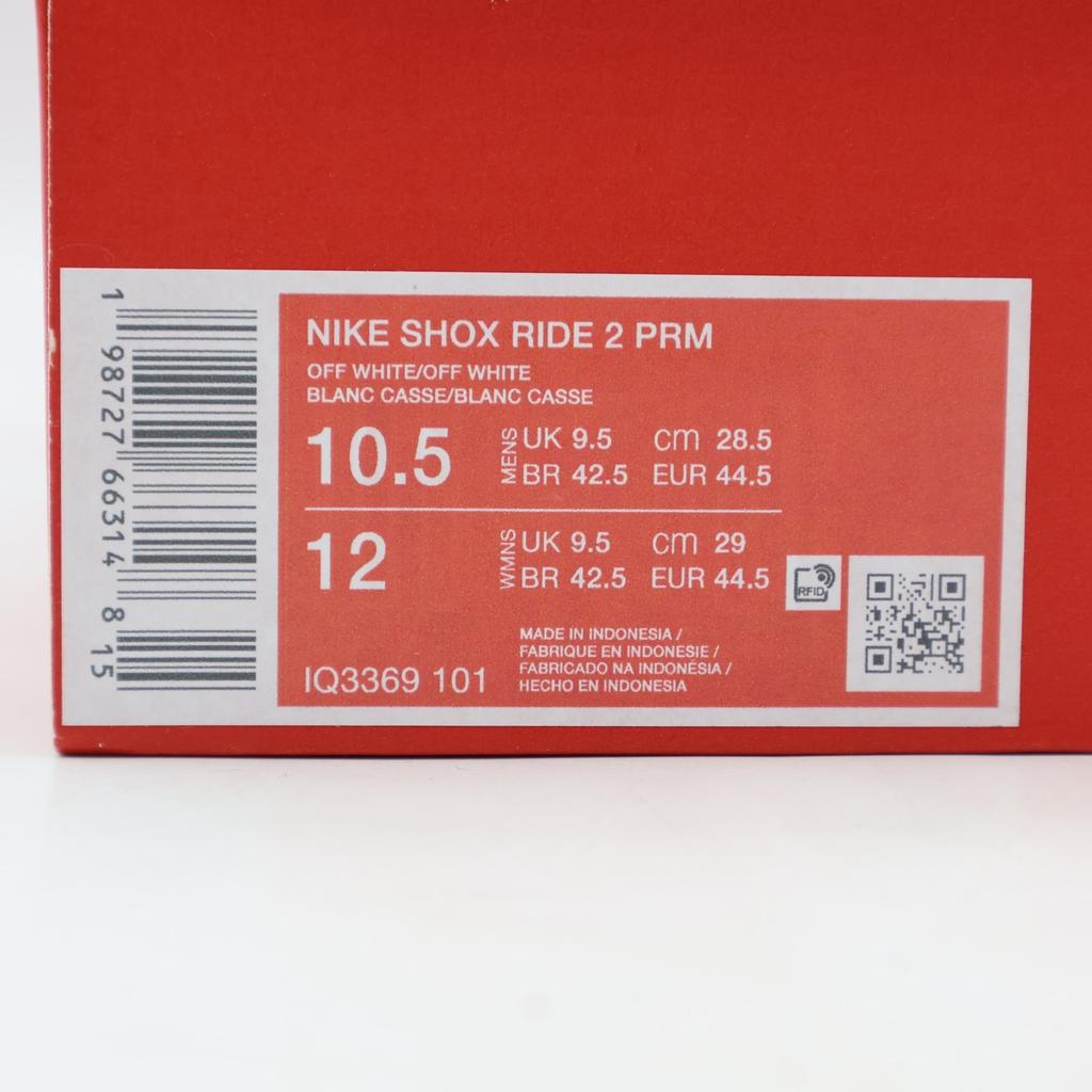IQ3369-101 Nike Shox Ride 2 Premium Morse Code (Men's)