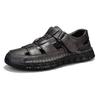Summer Men's Leather Sandals Casual Shoes Outdoor Sport Sandals