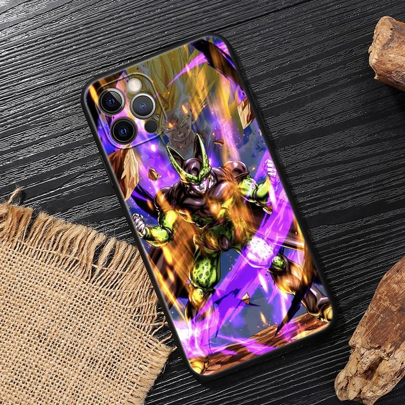 Dragons Balls Cell Anime Funda For Iphone 17 Case For iPhone 16 15 11 12 13 Mini 17 Pro Max 16 Plus 17E 16E Air Case Soft Cover