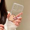Illustration Capybara Phone Case Transparent Silicone Soft For Samsung S25,S24,S21,S22,S23,S30,Ultra,S20,Plus,Fe