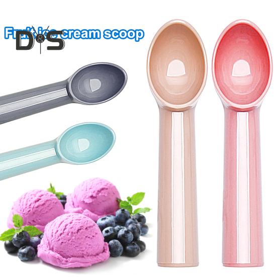 1 Set Food Grade Ice Cream Scoop Cold Resistant Plastic Watermelon Fruit Ball Spoon Dessert Scoop
